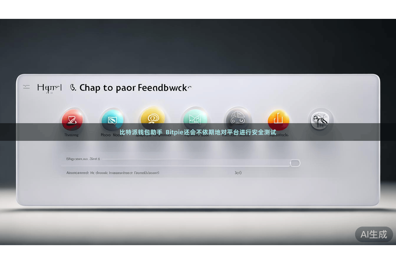 比特派钱包助手  Bitpie还会不依期地对平台进行安全测试