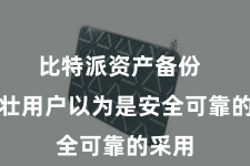 比特派资产备份  被雄壮用户以为是安全可靠的采用