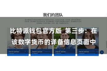 比特派钱包官方版  第三步：在该数字货币的详备信息页面中